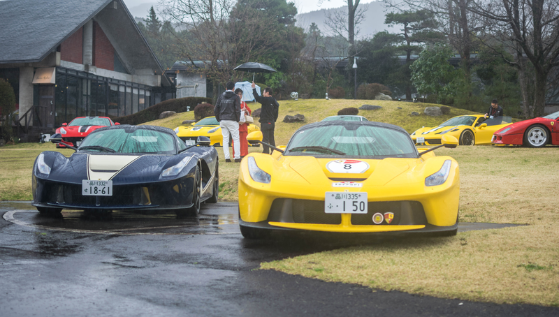 Illustration for article titled This Is How Japan's Ferrari Owners Do Brunch